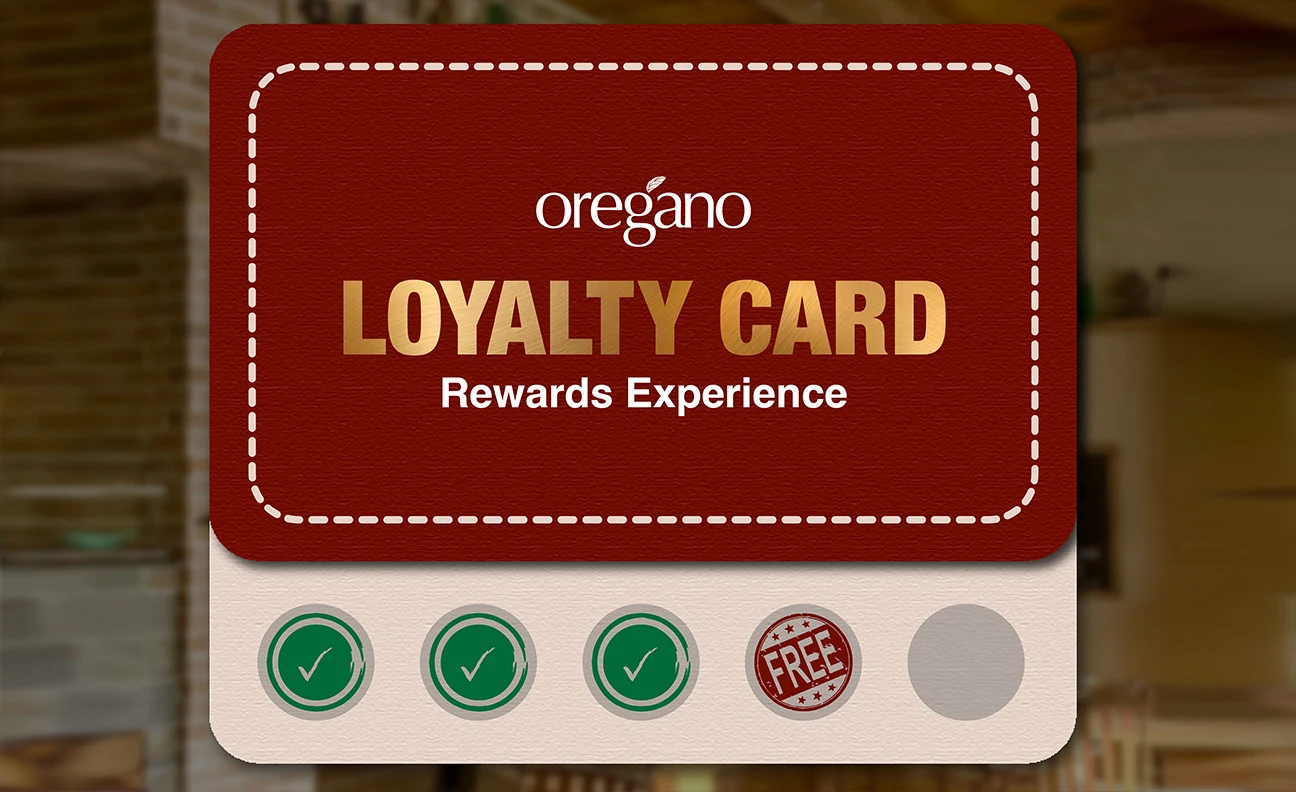 Oregano loyalty card