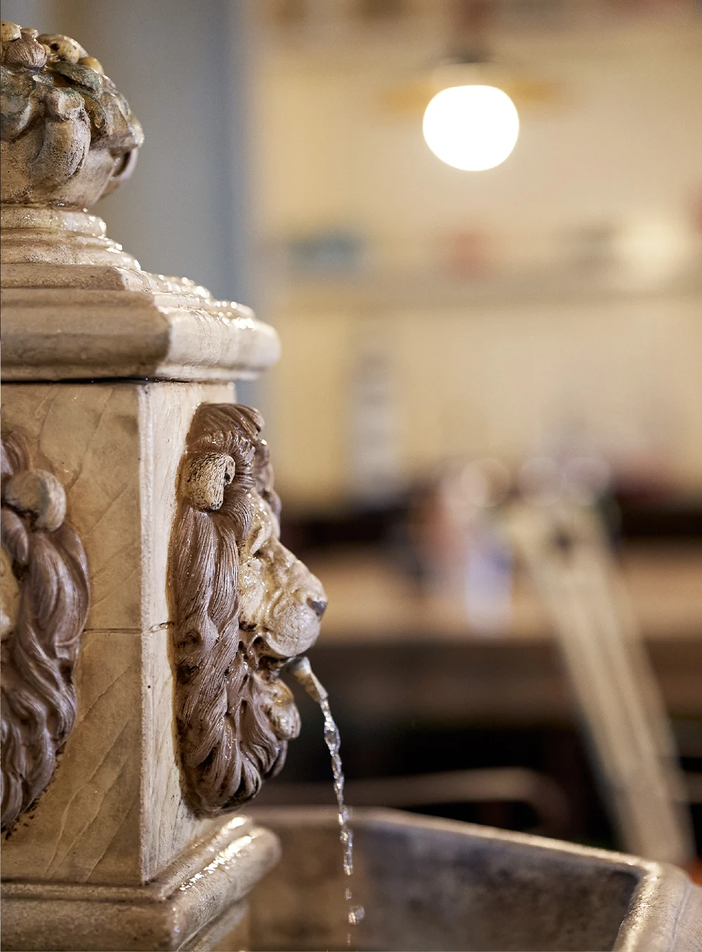 Lion fountain